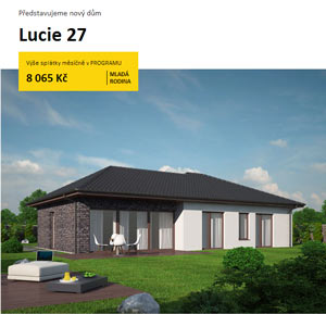 Nový dům Lucie 27 na našem webu